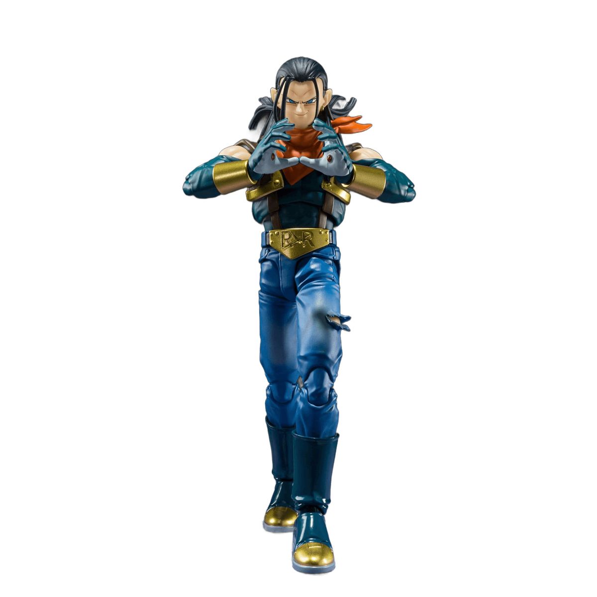 Dragon Ball GT S.H.Figuarts Action Figure Super Android 17 20 cm   - Articulation, Accessories, and Dynamic Possibilities