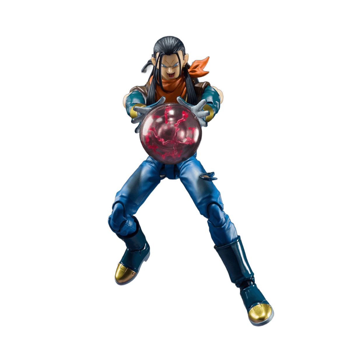 Dragon Ball GT S.H.Figuarts Action Figure Super Android 17 20 cm   - A Unique Gem for the Dragon Ball GT Enthusiast