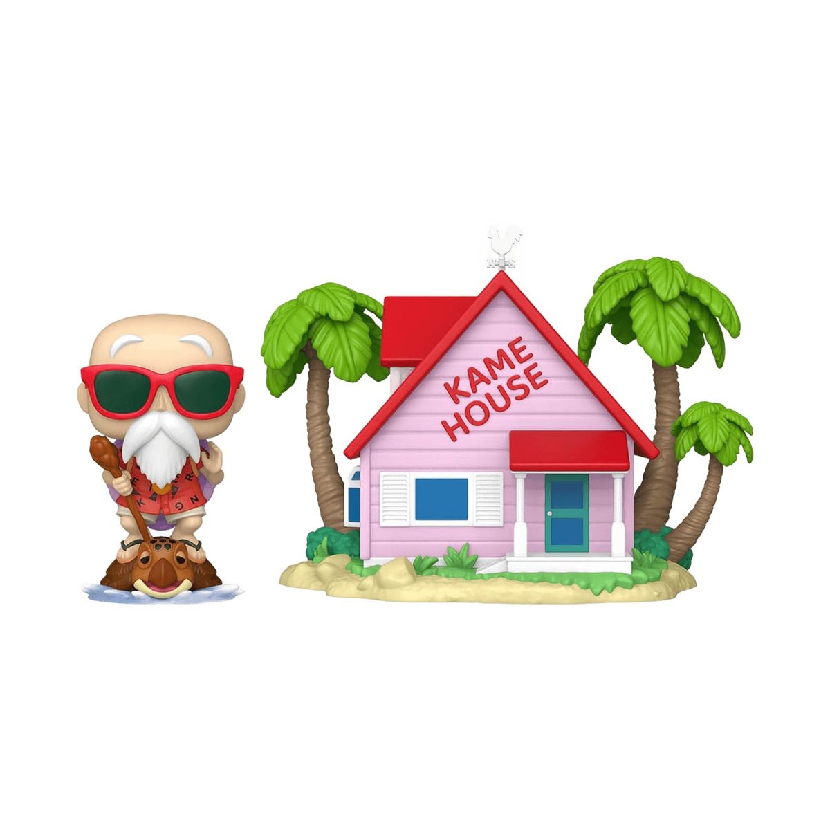 Dragon Ball POP! Town Vinyl Figure Kame House w/Master Roshi 9 cm