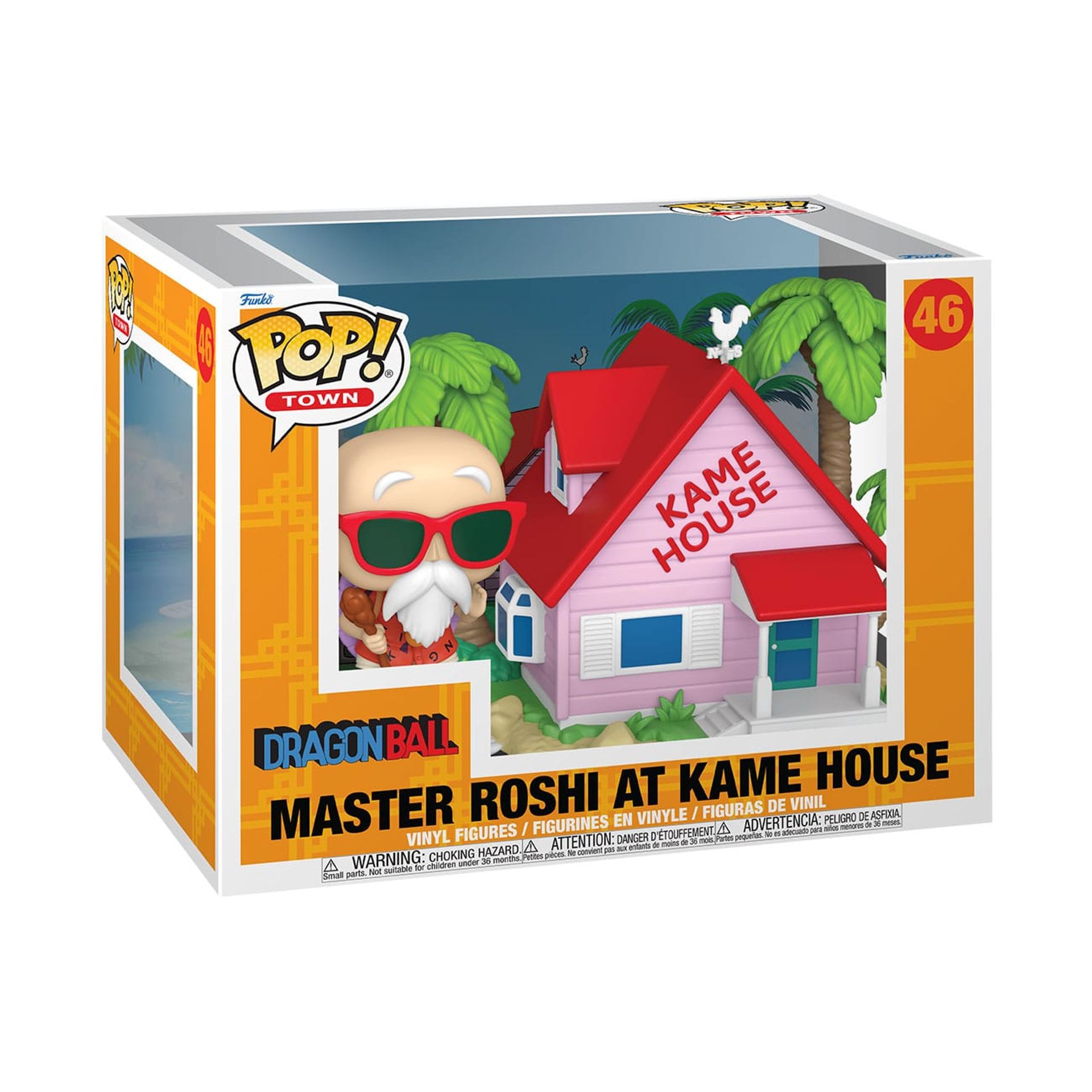 Dragon Ball POP! Town Vinyl Figure Kame House w/Master Roshi 9 cm - Value, Charm, and Collectible Appeal