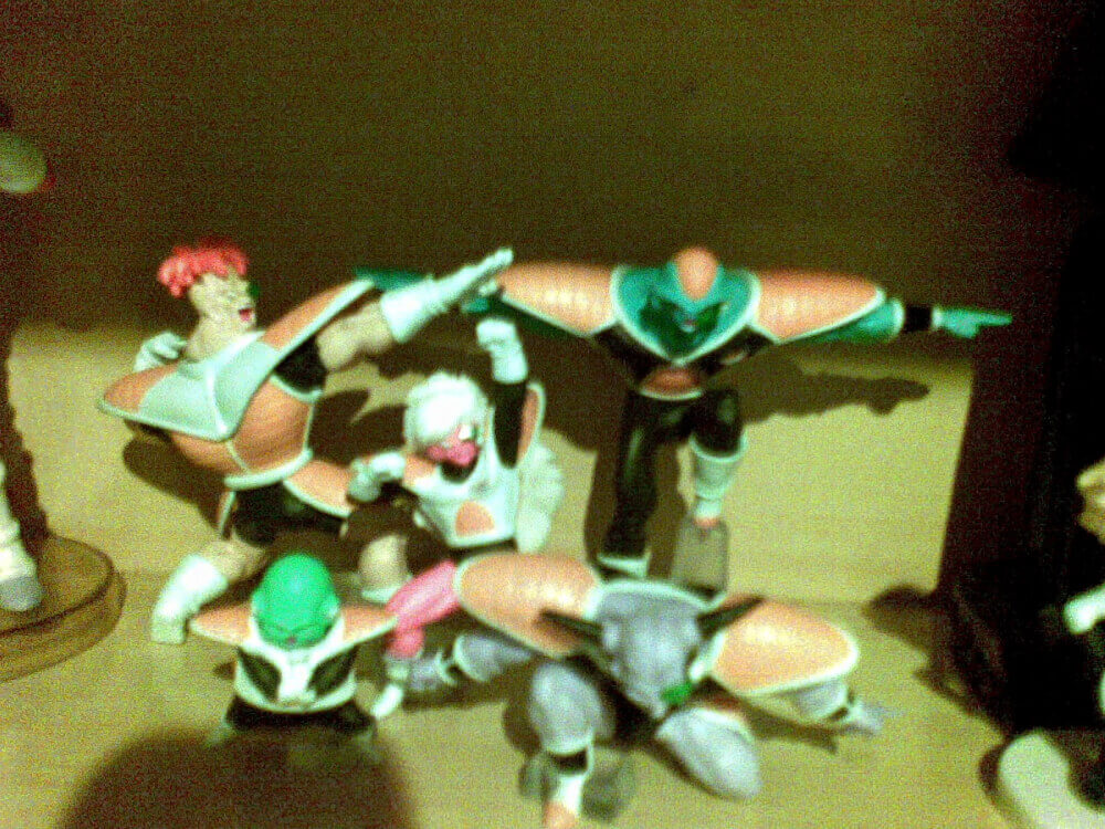 Ginyu Special Forces Gashapon Set